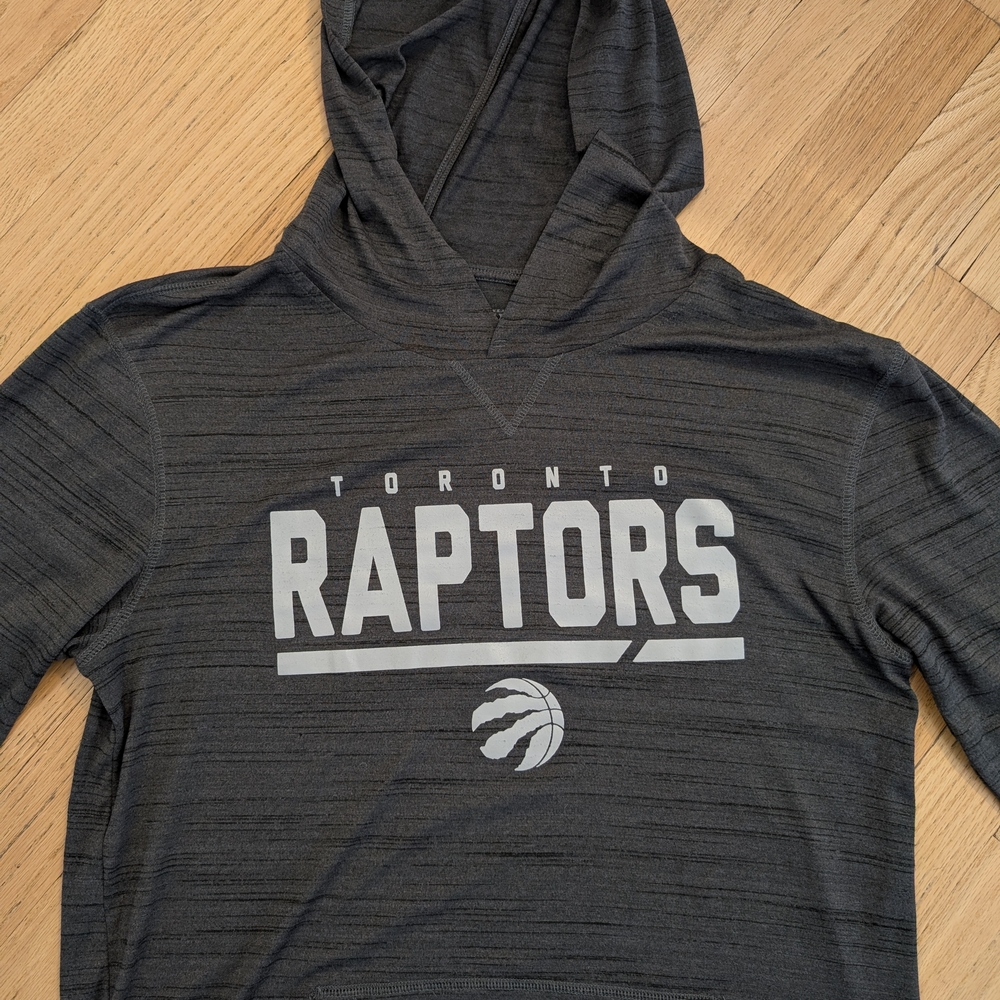 Toronto Raptors Gray Hoodie - Picture 2 of 4